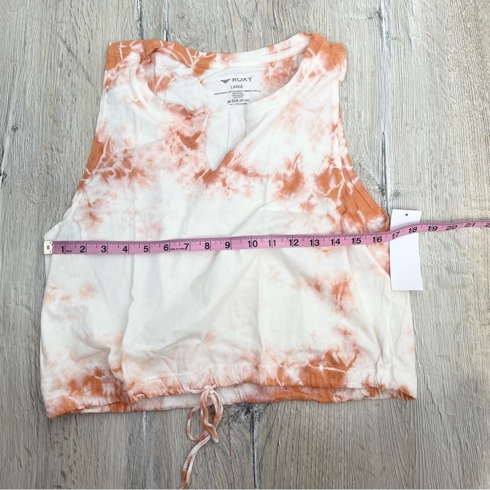 Roxy Tie-Dye Cropped Tank Top - Picture 10 of 11